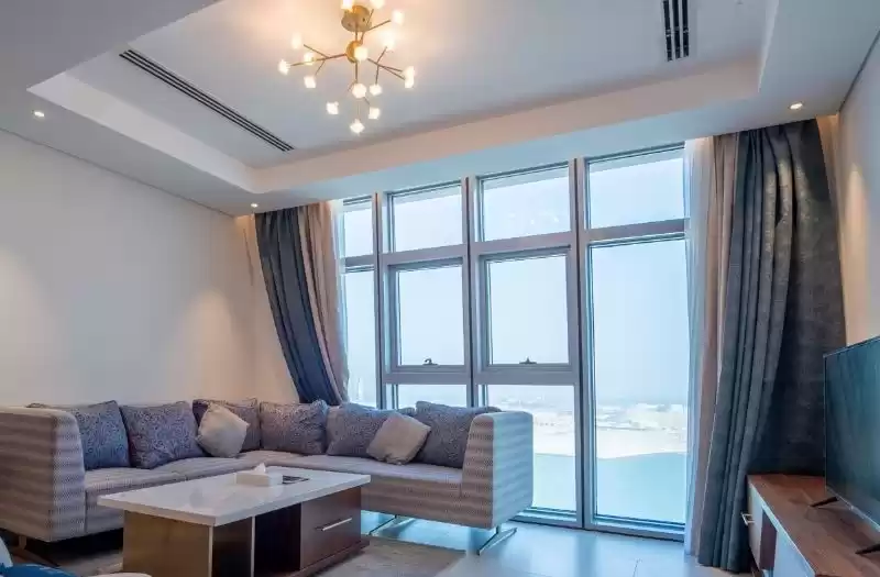 Residencial Listo Propiedad 2 dormitorios F / F Apartamento  alquiler en al-sad , Doha #9343 - 1  image 
