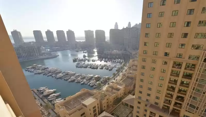 Wohn Klaar eigendom 2 Schlafzimmer S/F Wohnung  zu vermieten in Al Sadd , Doha #9353 - 1  image 