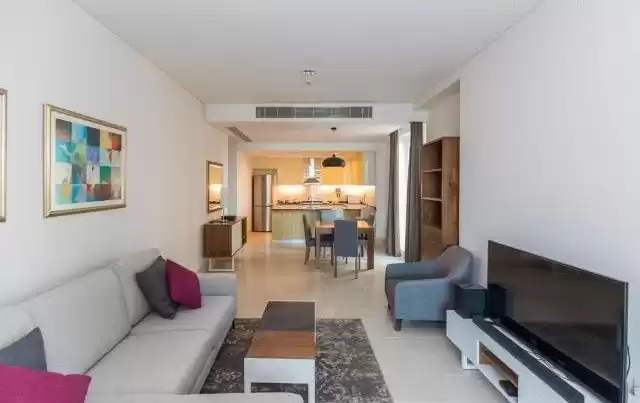 مسکونی املاک آماده 1 اتاق خواب F/F اپارتمان  برای اجاره که در السد , دوحه #9616 - 1  image 