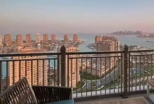 Residential Ready Property 2 Bedrooms F/F Apartment  for rent in Al Sadd , Doha #9974 - 1  image 
